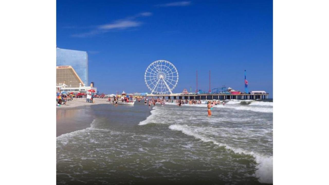 Beachfront Double Queen - Cozysuites 大西洋城 外观 照片